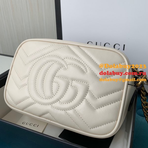 Gucci Replica GG Marmont matelassé mini 448065 bag