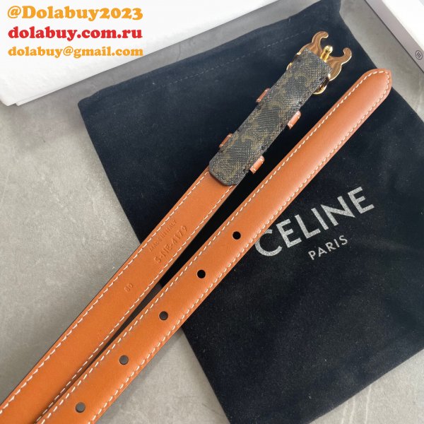 Top Quality Celine 18MM replica belts from china