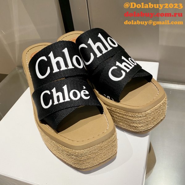 Chloé Replica Shoes Roman Slippers Designer Footwear