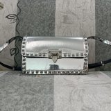 Luxury Valentino Garavani Rockstud Calf Large Bag