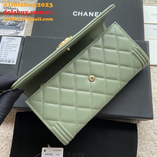 Perfect Knockoff CC LONG WALLET A80286