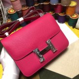 Hermes Constance Bag 23cm Epsom Leather Rose