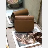 Best 2020 Christian dior bobby CD logo Obligue Brown bag