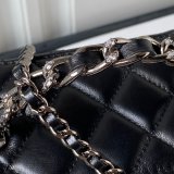 Designer Replica Clutch AP3593 Chain Shiny Crumpled First Highest Bag