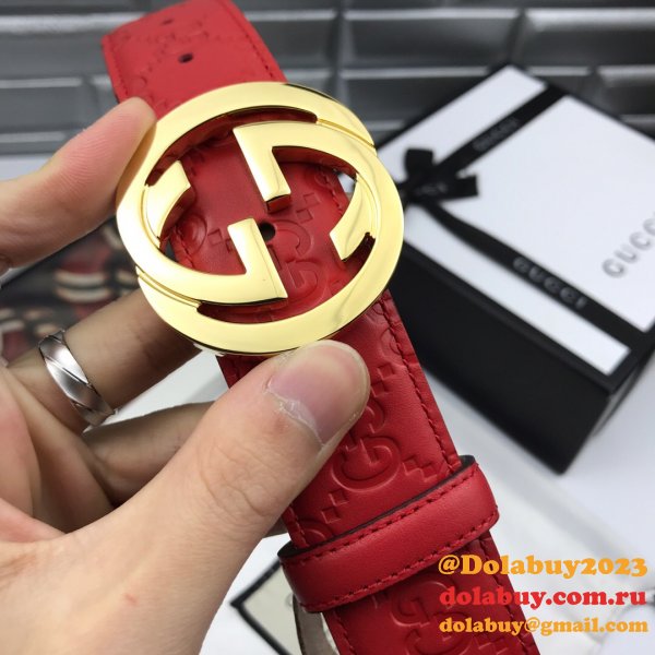 High Quality Gucci Replica Leather Belts