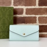 Perfect Best Gucci Replica 1:1 Mirror 772791 GG Continental Wallet