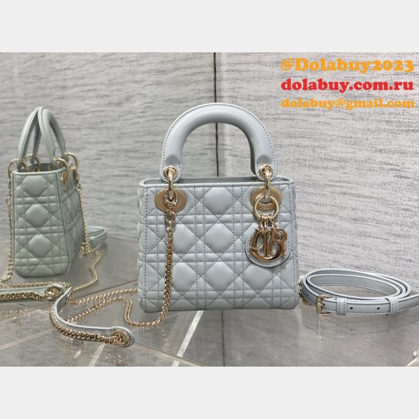 Top Quality DIOR lambskin mini lady bag 17cm