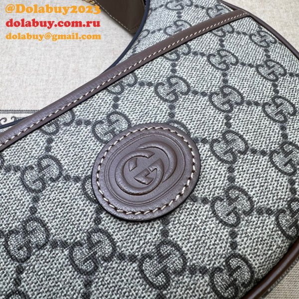 Gucci Replica Designer Interlocking G Half-moon-shaped 726843 Bag