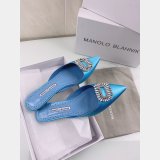 Replicas Manolo Blahnik Luxury Satin Pumps Dolabuy