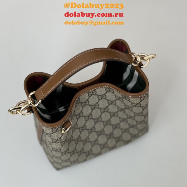 Fortok Copy Gucci Ophidia Bucket 1:1 Mirror 815118 Bag