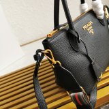 Designer Prada Replica 1BA111 Grained Inspired Shoulder Luxury Bag