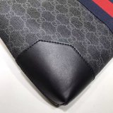 7 Star Gucci Fake 474139 GG Supreme Wide Messenger