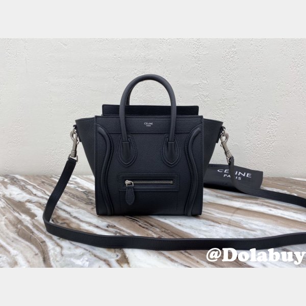 Celine Black Luggage Nano shopper 168243 Handbag