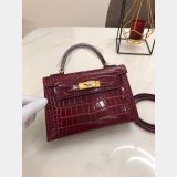 Best Hermes Kelly 1:1 Replica 19CM Handbags