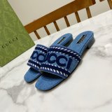 Top Quality WOMEN'S SLIDE SANDAL WITH GUCCI SCRIPT