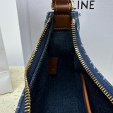 Celine Designer 1:1 Mirror Ava Denim 193952 Fake Bag