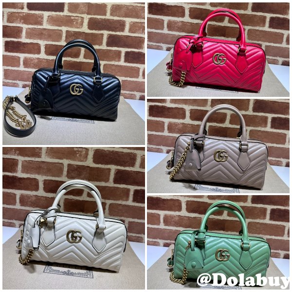 Gucci Top Quality GG Marmont Top Handles Replica 746319 Bag