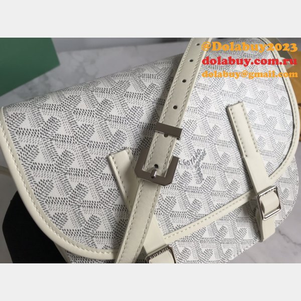 Copy Goyard Chevron Belvedere Duplicate Messenger GY020098 Fake Bag