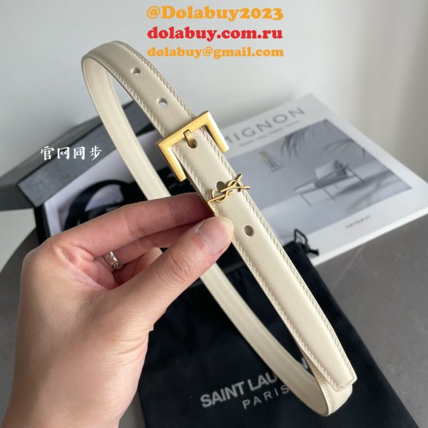 7 Star Best SAINT LAURENT REPLICAS BELT FOR SALE 20MM/30MM