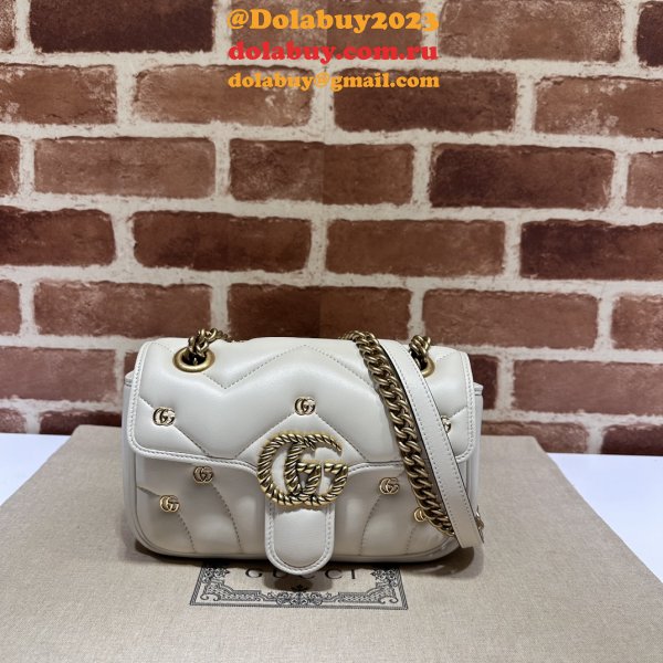 GG Marmont Matelassé 446744 Wholesale Gucci Replicas Bag