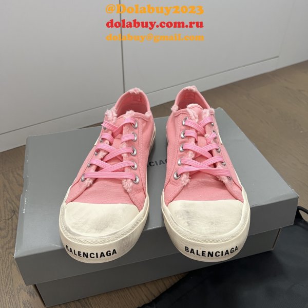 Best Quality Replica Balenciaga Paris Canvas Shoes