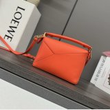 Mini Cheap Loewe Puzzle Bag In Classic Calfskin 18cm