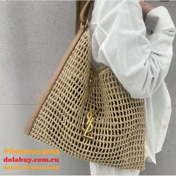 Replica Saint laurent Oxalis Shoulder Raffia Macramé 781289 Bag