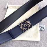 Loewe Designer Replica Top 4.0CM Width Double-Sided Cowhide Belt