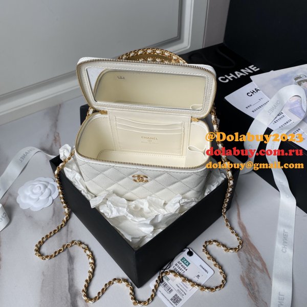 Wholesale AP4064 Gold Buckle Shoulder Vanity Copy Bag