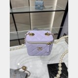 Luxury CC 22P pearl chain lipstick bag AP2581Y