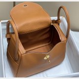 Replica Brown Hermes Lindy 26cm Bags Sale Outlet Online