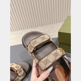 Top Quality gucci WOMEN'S SANDAL WITH DOUBLE G