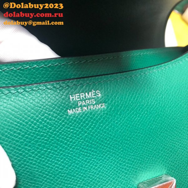 Hermes Constance Bag 23cm Epsom Leather Green