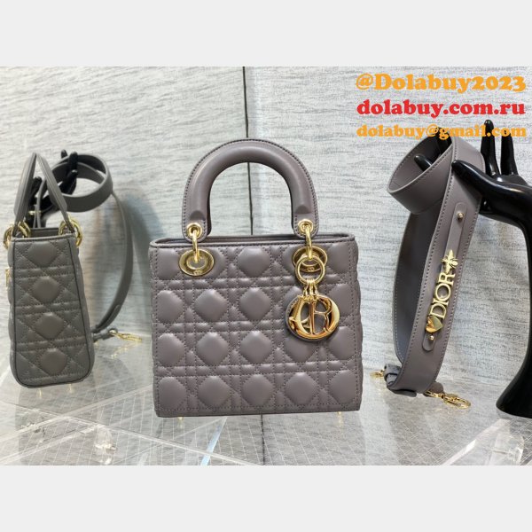 Luxury Christian Dior Lady Dior AAA+ 20CM Fake Bags