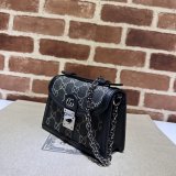 Knockoff Ophidia GG Gucci Black 696180 Shoulder Bag