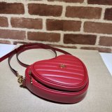 Top Quality GG MARMONT 751628 Heart matelasse BAG