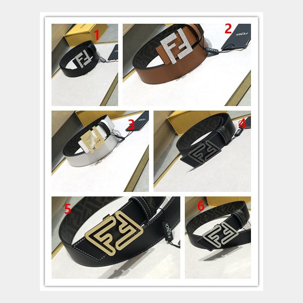 Best Designer FENDI BELT 35MM Top Quality