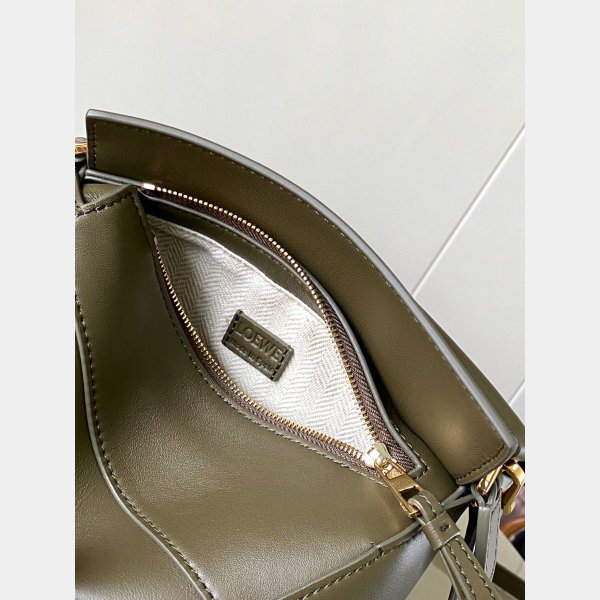 Mini Cheap Loewe Puzzle Bag In Classic Calfskin 18cm