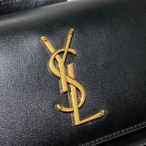 Buy Replica YSL Sunset 19cm Bags Online Black