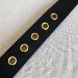 Christian Louboutin Replica 3.4cm Black Spiked Leather Belts