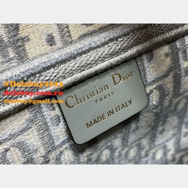 REPLICA DIOR SADDLE grey 25.5CM HADNBAG HOT SELLING