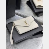 Buy Replica YSL Saint Laurent Monogram Clutch 617662 Quilted Grain