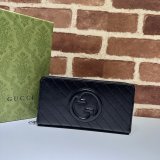 Designer Gucci 760312 Blondie Zip-Around Wallet Replica