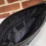 Top Quality Gucci Web GG Supreme Flat Messenger Replica 471454 Bag