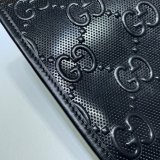 Gucci Replica Black GG embossed mini 625568 bag