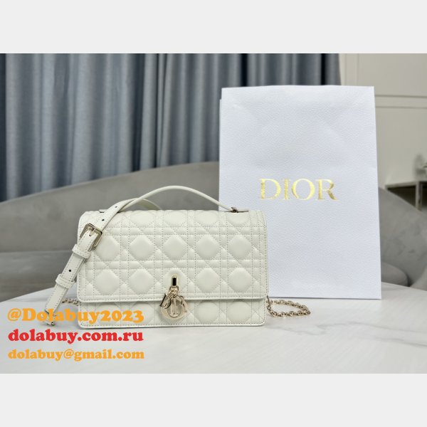 Luxury MISS DIOR LAMBSKIN 9212 Fashion LADY BAG