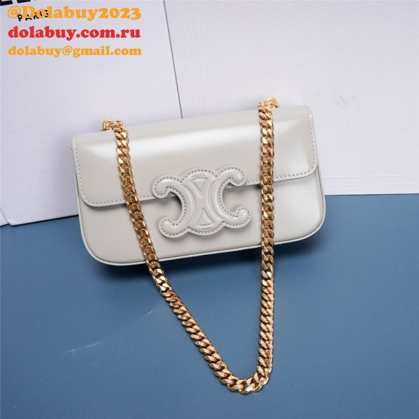 Fake Cheap Replica Celine Triomphe Handbags 21CM