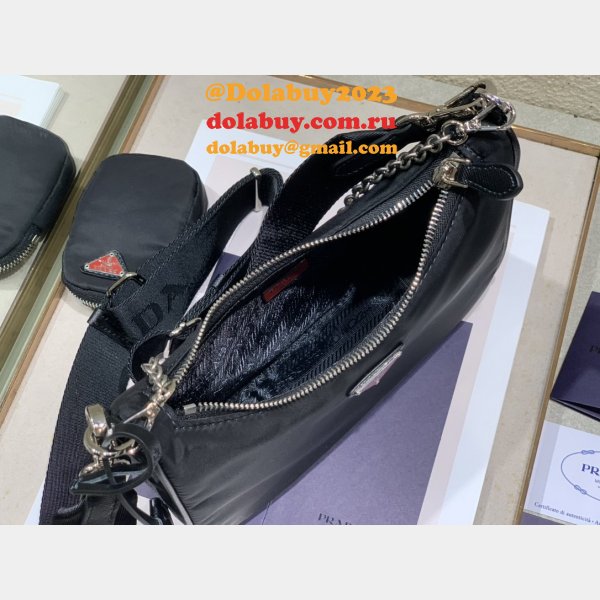 AAA+ Prada Tessuto Nylon Hobo Replica 475660 Bag