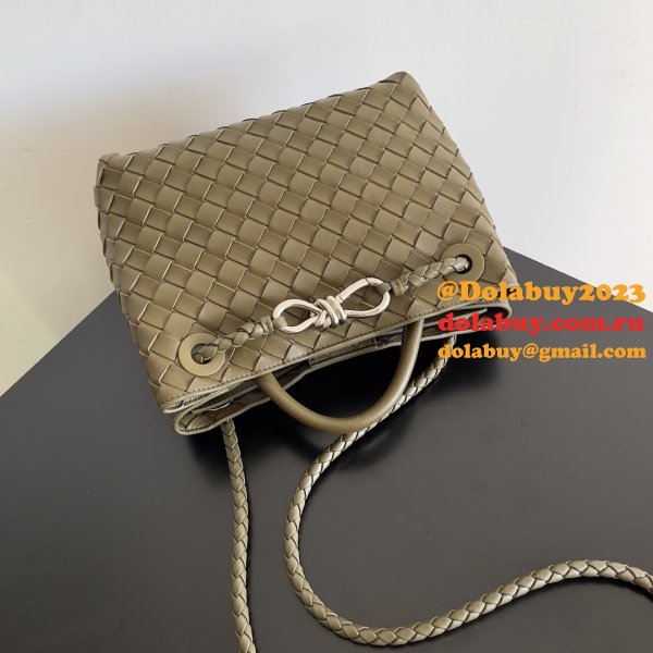 BOTTEGA VENETA ANDIAMO Small 25cm Bag Leather Strap