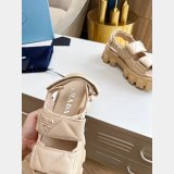 Buy New Replica Prada Roman Platform Sandals Luxury Shoes